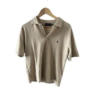 Ralph Lauren Black Label Polo Size M Camel Beige Collared